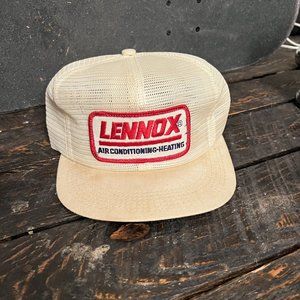 Vintage Lennox "Air Conditioning - Heating" Trucker Hat